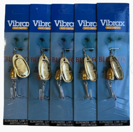 Pöörlev BLUE FOX 9g gold #3 1TK
