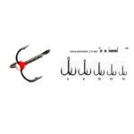 Värvikolmik AK punane pärliga nr.6