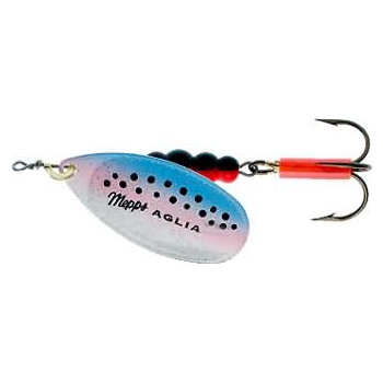 Pöörlev MEPPS Aglia FLUO Micro Brown Trout nr.2
