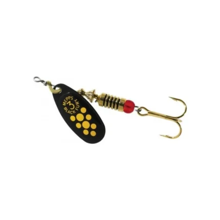 Pöörlev MEPPS Black Fury Black/yellow dots nr.1