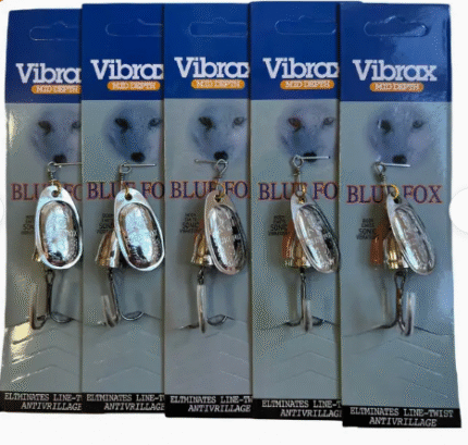 Pöörlev BLUE FOX 9g silver #3 1TK