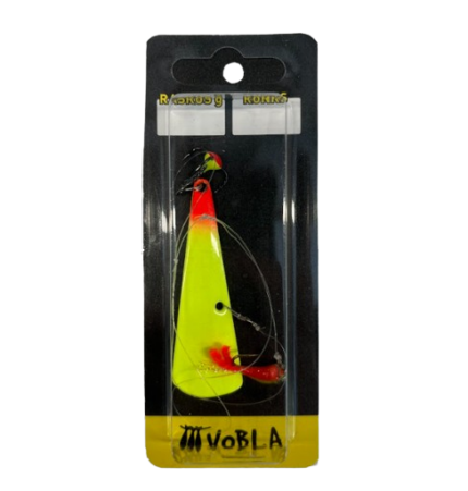 Käsitöö Pärnu Peipsi kirve rakendus kolmikuga KOLLANE-PUNANE