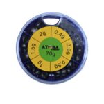 Tinakomplekt ATORA Split Shot - 70g - 0,25/0,4/0,8/1/1,5/2g