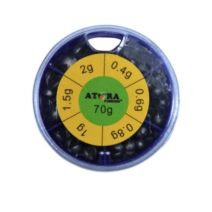 Tinakomplekt ATORA Long Shot - 100g - 0,2/0,4/0,6/1/1,6/2/2,5g