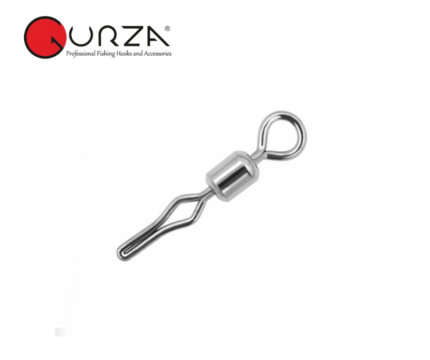 Pööral GURZA Rolling Swivel with Line Clip - 10tk