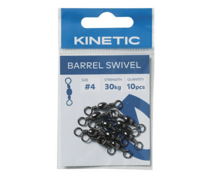 Pööral KINETIC Barrel Swivel - 10tk