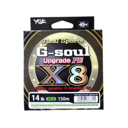 Nöör YGK G-Soul Upgrade PE X8 Multicolor - 200m 0.165mm/9kg