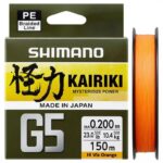 Nöör SHIMANO Kairiki G5 150m - Orange