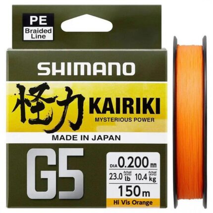 Nöör SHIMANO Kairiki G5 150m - Orange