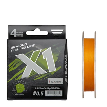 Nöör FAVORITE X1 PE 4X Orange - 150m