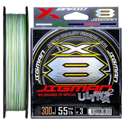 Nöör YGK X-Braid Jigman Ultra X8 - 100m 0.205mm/13.6kg