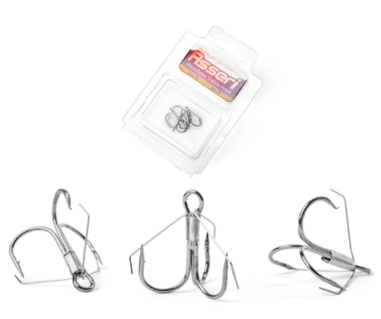 Kolmik ASSERI Weedless - 3pcs