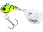 Pöörlev WESTIN Dropbite Tungsten Spin Tail - Chartreuse Blue